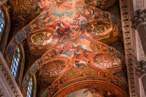 Royal Chapel Of Chateau De Versailles France Editorial Stock Image