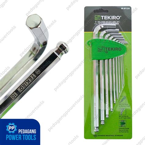 Jual Tekiro Kunci L Set Pcs Panjang Ballpoint Ball Point Long Hk