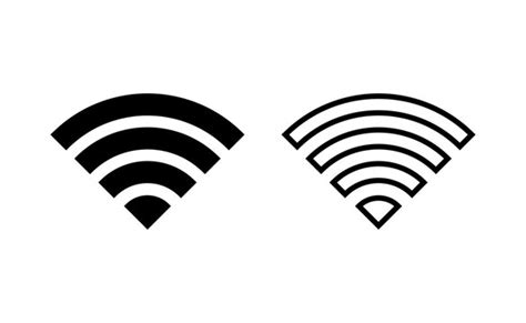 White Wifi Icon