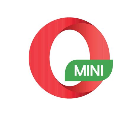 Opera Mini Browser Brand Logo Symbol Design Software Vector ...