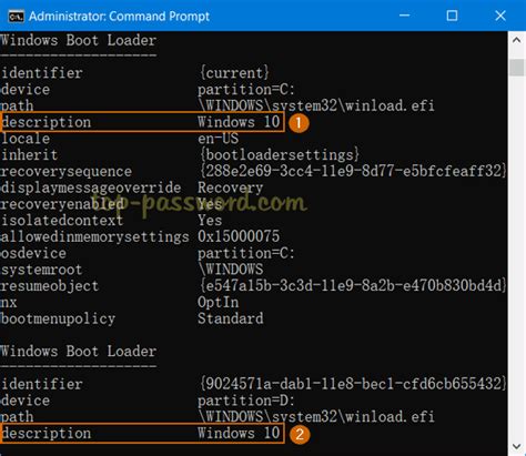 Windows How To Change Os Name In Dual Boot Menu Password Recovery