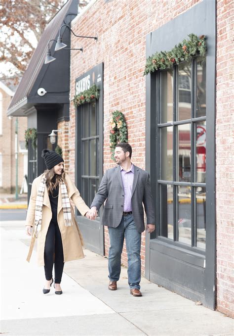 Engagement Session In Haddonfield Nj Downtown Haddonfield New Jersey