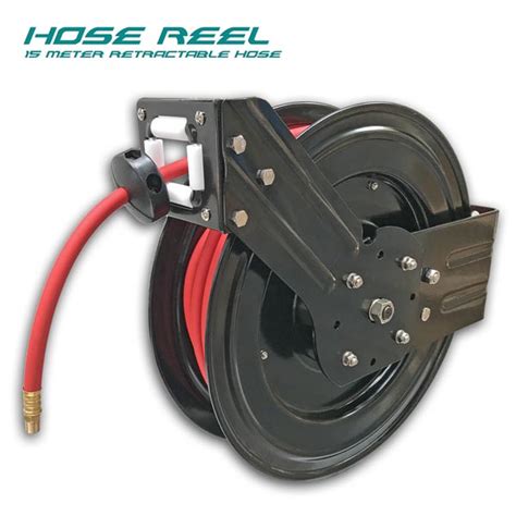 Vevor Retractable Air Hose Reel In X Ft Hybrid Off