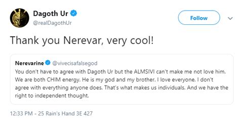 The Nerevarine Announces Support For Dagoth Ur (3E 427) : r/TrueSTL