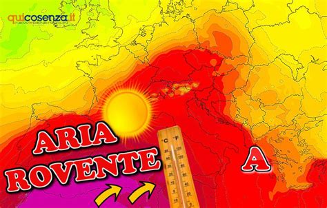 Riecco L Anticiclone Africano Torna Il Caldo Rovente Sulla Calabria