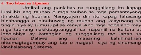 Ano Ang Tao Laban Sa Lipunan Brainlyph