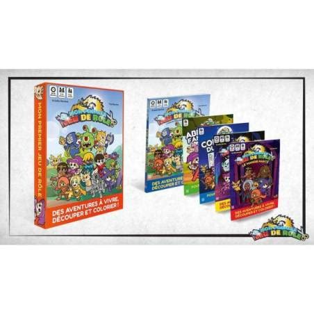 Mon Premier Jeu De Role Une Aventure Colorier Coffret Int Gral