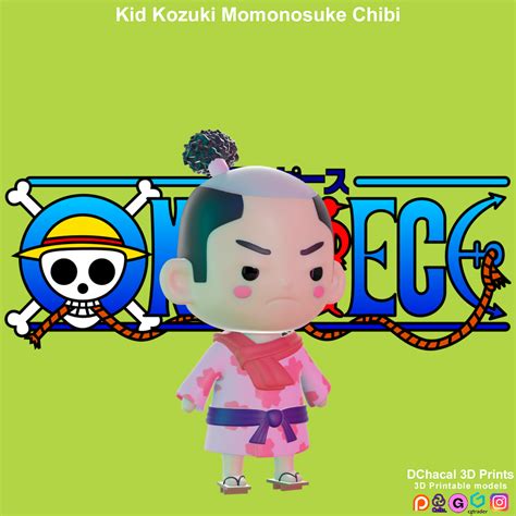 Fichier STL Kid Kozuki Momonosuke Chibi - One Piece・Design à