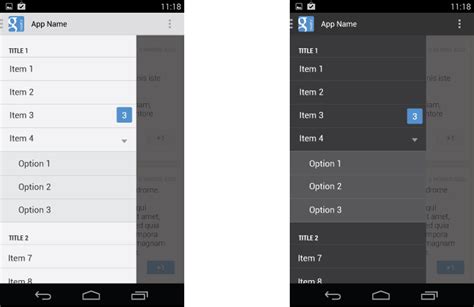 Androidcodes Android Navigation Drawer With Submenu