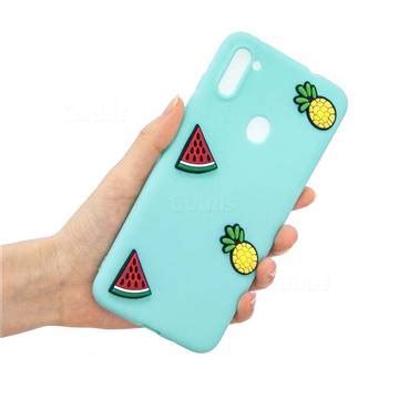 Watermelon Pineapple Soft D Silicone Case For Samsung Galaxy A