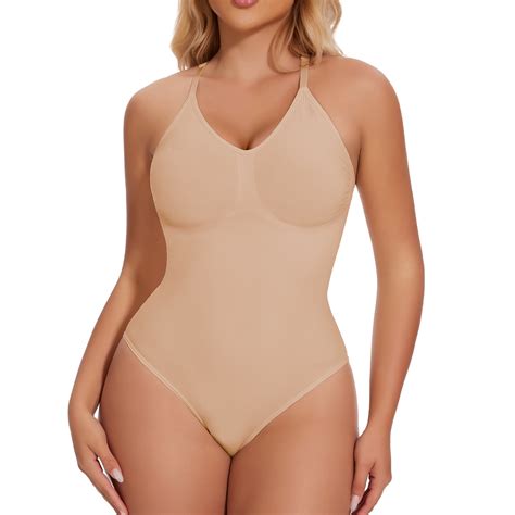 Joyshaper Racerback Shapewear Bodysuits Seamless Sculpting Butt Lifter