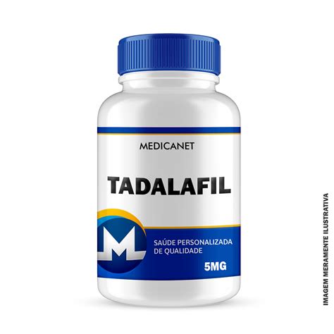 Tadalafil 5mg uso diário Comprimido Oral MedicaNet Farmácia de