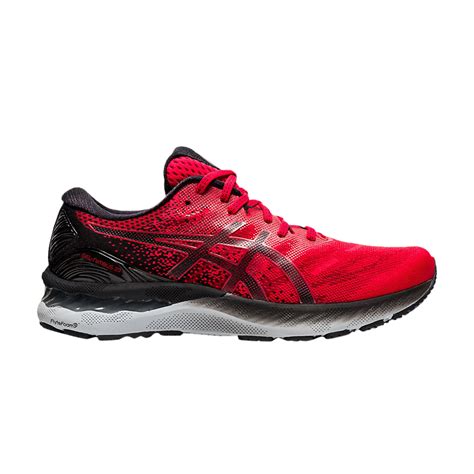 Asics Gel Nimbus 23 Classic Black Red Editorialist