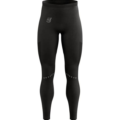 Compressport Calcetines De Compresión Pro Racing Winter Run Black High Risk Red