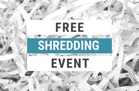 Free Shredding Events Near Me This Weekend Aimil Ethelda