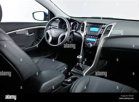 Hyundai i30, vehicle interior, studio shot Stock Photo - Alamy