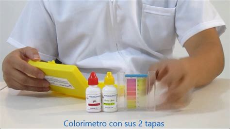 Calidad Del Agua Test Kit Analizador Medidor De Cloro Libre OTO Y PH