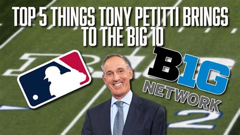 Top 5 Things Tony Petitti Brings To The Big 10 Big Ten Conference