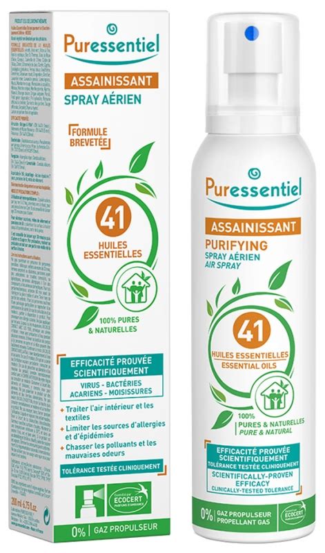 Puressentiel Assainissant Spray A Rien Aux Huiles Essentielles Ml