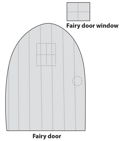 Crafts For Kids Foam Fairy Door Craftfoxes