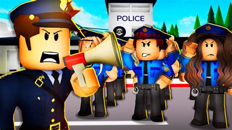 I Became Police Chief In Brookhaven Rp Youtube