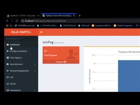 Source Code Aplikasi Sistem Kepegawaian Simpeg Youtube