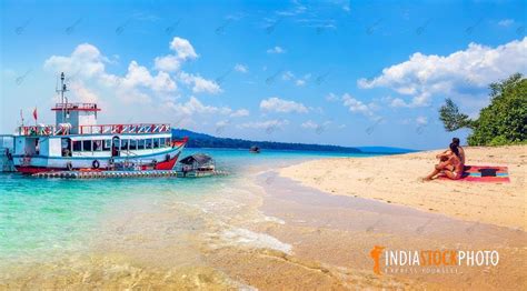 North Bay Island Sea Beach Andaman India India Stock Photo