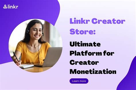 Linkr Creator Store The Ultimate Platform For Creator Monetization And