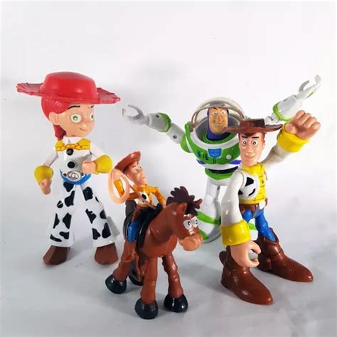 Toy Story 4 Boneco Xerife Woody Cavalo Buzz Lightyear Jessie à venda em