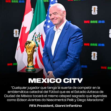 Mundial 2026 Infantino Está Contando Los Días A Dos Años Justos Un