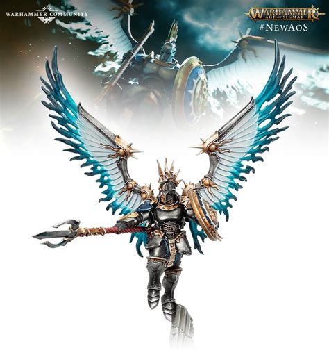 Age Of Sigmar Stormcast Eternals Prosecutors Land In The Action With Blazing Wings Bell Of