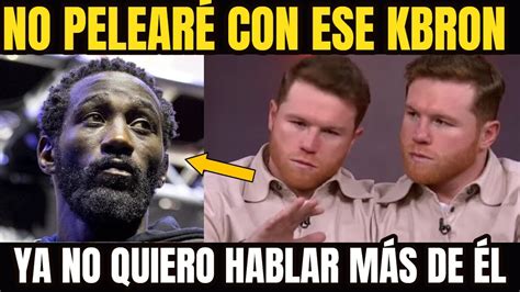 CANELO ÁLVAREZ REVELA POR QUÉ NUNCA PELEARÁ CON TERENCE CRAWFORD YouTube