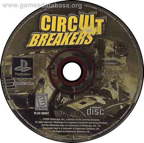 Circuit Breakers Sony Playstation Artwork Disc