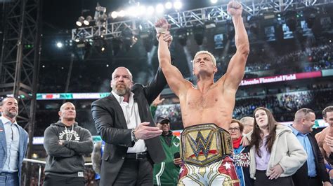 WWE Champion Cody Rhodes Discusses Big Fight Feel Of WrestleMania 40