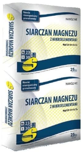 Siarczan Magnezu Z Mikroelementami Skladrolny Pl