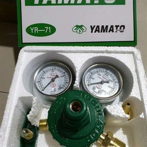 Jual Regulator Oksigen Yamato Regulator Oxygen Yamato Baru Di Seller