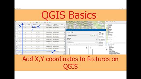 How To Add X Y Coordinates To Qgis Attribute Table In Seconds Youtube