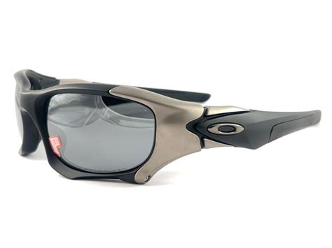 New Vintage Oakley Pitt Boss Ii Matte Iridium Lens 2001 Sunglasses For Sale At 1stdibs