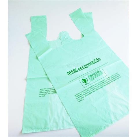 U Cut Plain Printed Compostable Carry Bag For Shopping Rs 300 Kg