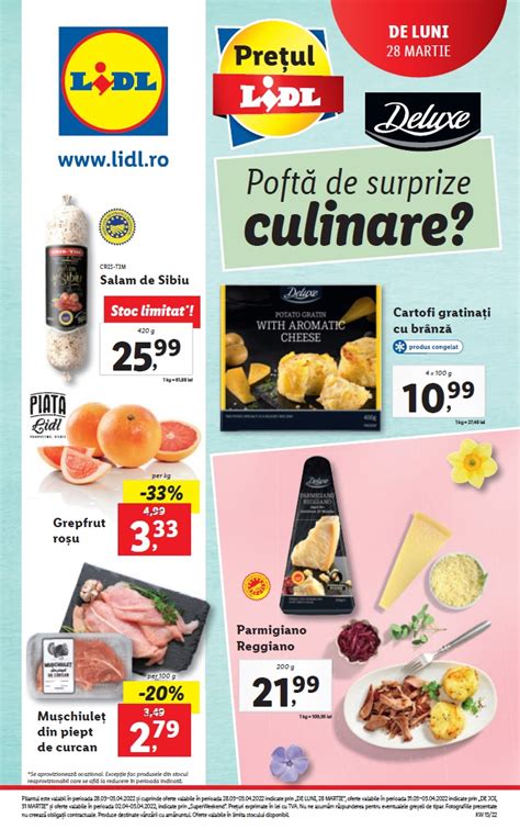 Catalog Lidl Online 28 Martie 03 Aprilie 2022 Catalog AZ