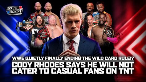 Finally Wwe Quietly Ending Wild Card Rule After Summerslam Off