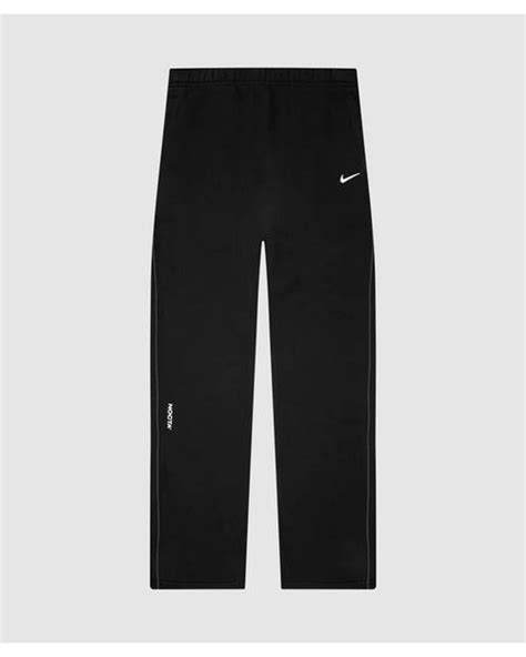 Nike X Nocta Nrg Tech Fleece Open Hem Sweatpant In Black For Men Lyst