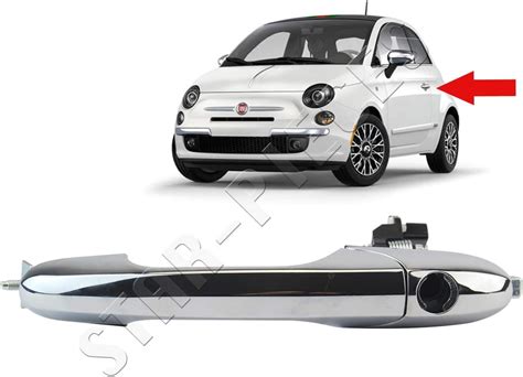 STARKIT PERFORMANCE Poignée de porte compatible pour Fiat 500 Fiat