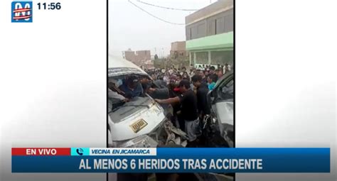 San Juan de Lurigancho choque entre dos combis dejó al menos seis