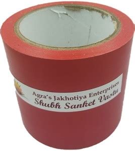 Shubh Sanket Vastu Red Vastu Tape For Vastu Dosh Vastu Correction For