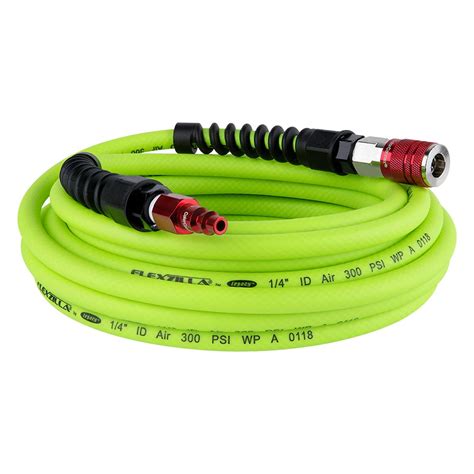Flexzilla® HFZP3825YW2-D - 3/8" x 25' Pro Polymer Air Hose Kit ...