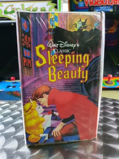 Sleeping Beauty Walt Disney Classic Vhs Movie Video Tape Big Box