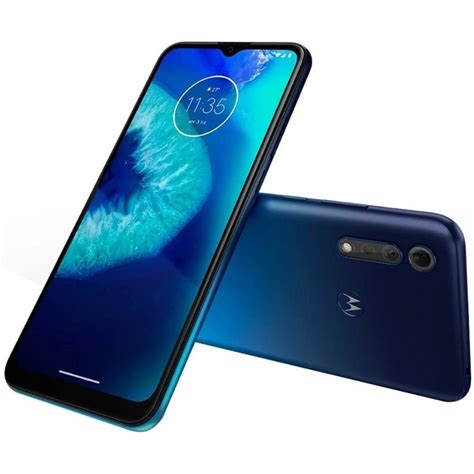 Smartphone Motorola Moto G8 Power Lite 64GB Azul Navy Schumann