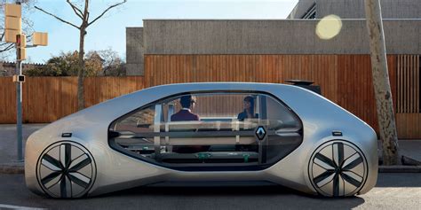 renault EZ-GO electric autonomous concept car redefines a shared driving experience