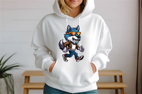 Funny Wolf Clipart PNG Graphic by Bundle · Creative Fabrica